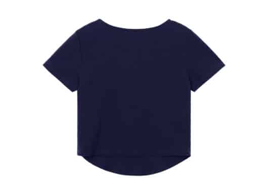 Rest & Recreation Square Neck Tee Navy - Image 2