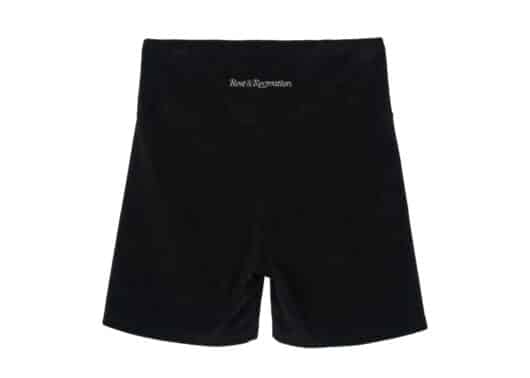 Rest & Recreation Terry Bike Shorts Black - Image 2