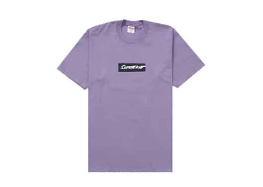 Supreme Futura Box Logo Tee Dusty Purple