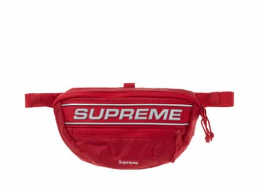 Supreme Logo Waist Bag Red