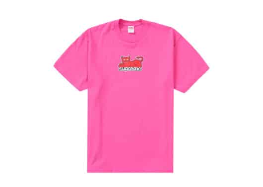 Supreme Toy Machine Devil Cat Tee Fuchsia