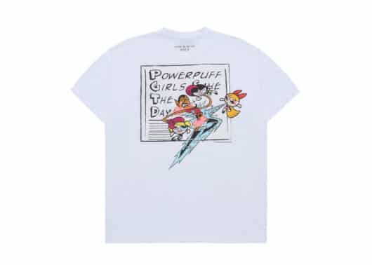 ADLV The Powerpuff Girls x Acmedelavie Save The Day Tee White