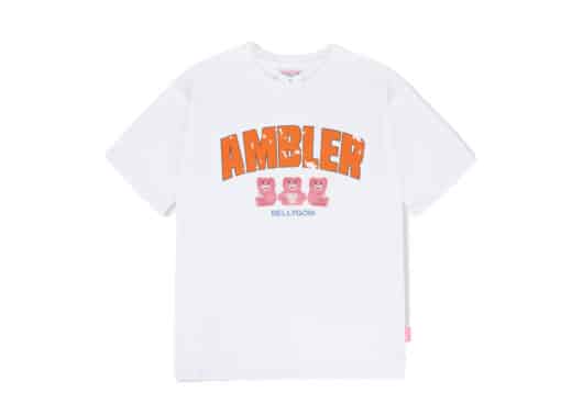 Ambler Three Belly Tee White BS304