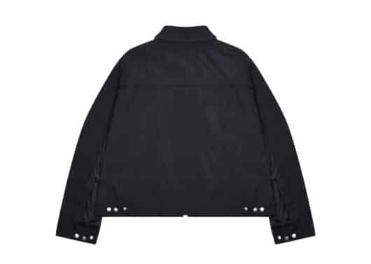 Grailz Multi Pocket Trucker Jacket Black back view