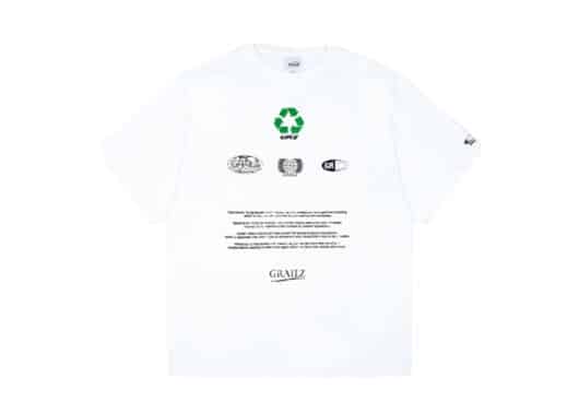 Grailz Recycled Graphic Tee White