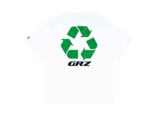 Grailz Recycled Graphic Tee White back view