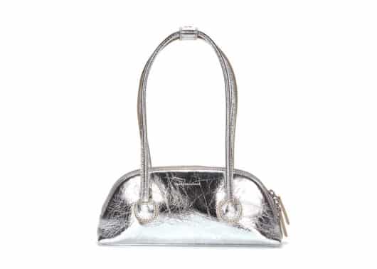 Marge Sherwood Bessette Shoulder Silver Crinkle