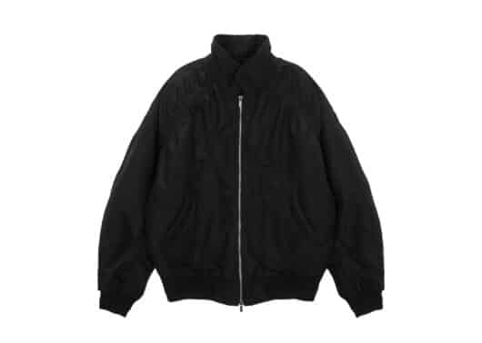 Matin Kim Puckering Stud Bomber Jumper Black JP009 - Image 2