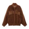 Matin Kim Teddy Fleece Jumper Brown JP031