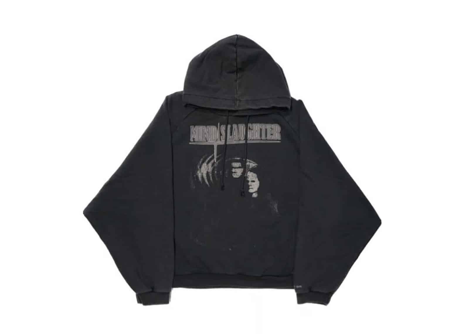 ★人気【Project G/R】★Mixed Printed Vintage Hoodie★Black★ Hype × Japanese Brand × Streetwear PROJECT GR MIXED PRINTED