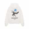 Represent Icaurs Hoodie Flat White back view