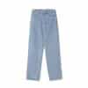 Ronron Dot Printed Denim Pants Light Blue front view