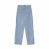 Ronron Dot Printed Denim Pants Light Blue back view