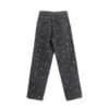 Ronron Ribbon Printed Denim Pants Black back view