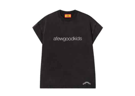 A Few Good Kids Kam Shoulder Tank Tee Black