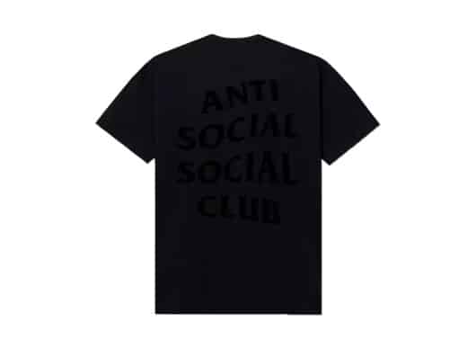 Anti Social Social Club ASSC Deaf Tone Premium Tee Black