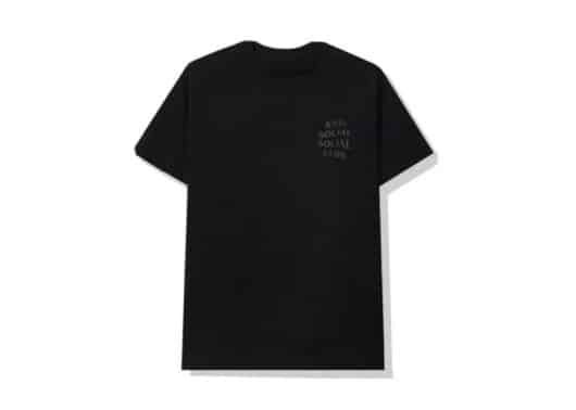 Anti Social Social Club ASSC Dramatic Tee Black - Image 2
