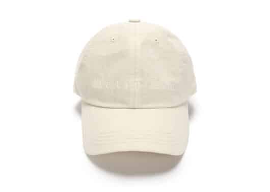 Matin Kim Matin Typo Ball Cap Beige HT011