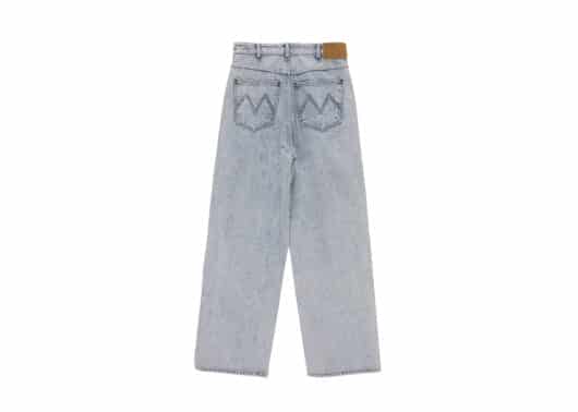 Matin Kim Rivet Point Denim Pants Blue DN026 back view
