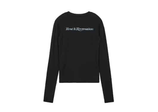 Rest & Recreation Logo L/S Top Black - Image 2