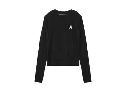 Rest & Recreation Logo L/S Top Black