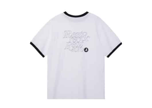 Rest & Recreation Logo Ringer Tee White - Image 2
