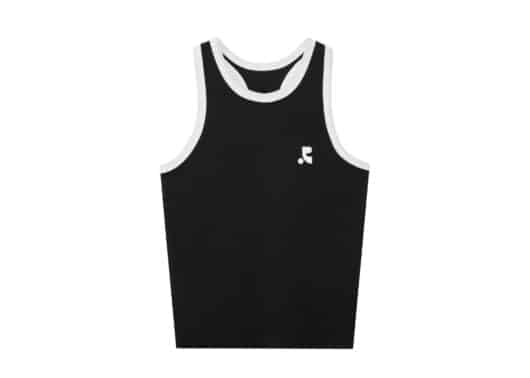 Rest & Recreation Racer Tank Top Black