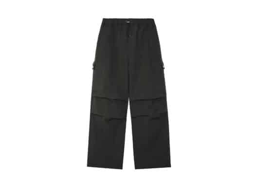 Rest & Recreation Wide Cargo Pants Charcoal