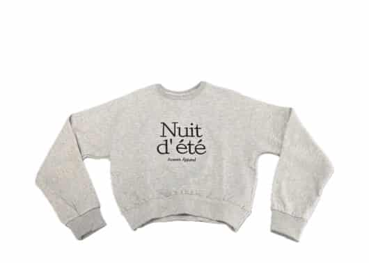 Ronron Nuit D Ete Crewneck Oatmeal
