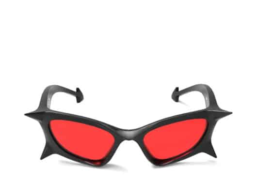 SONGADON Devil Horns Sunglasses Red front view