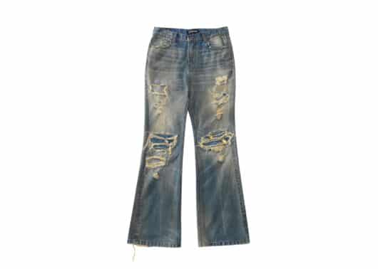 SONGADON Ripped Jean Blue front view
