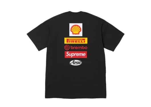Supreme Ducati Logo Tee Black