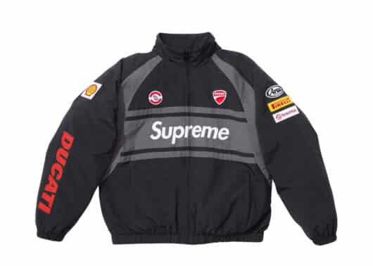 Supreme Ducati Track Jacket Black