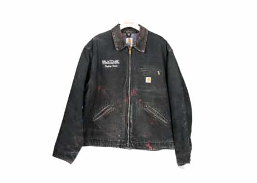 Carhartt Vintage Detroit Blythe Jacket Black J01 Sz XL