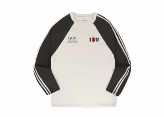 Ambler I-GOM U Raglan Long Sleeve Tee Dark Grey AJS101