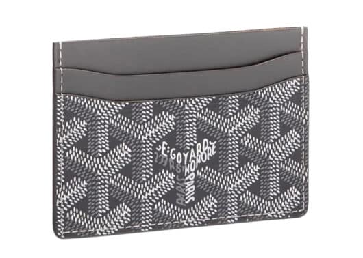 Goyard Saint-Sulpice Card Wallet Gray
