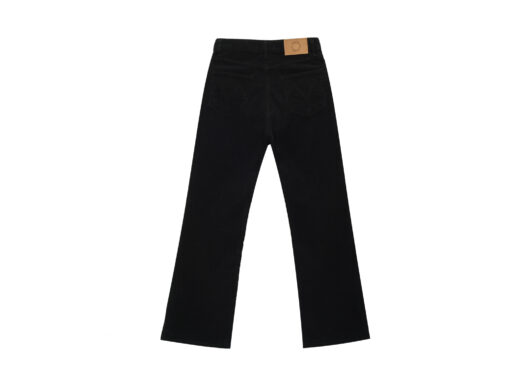 Matin Kim Corduroy Damaged Pants Black PT003 - Image 2