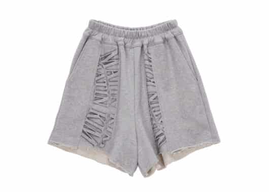 Matin Kim Matin Crescendo Logo Sweatshorts Grey PT029