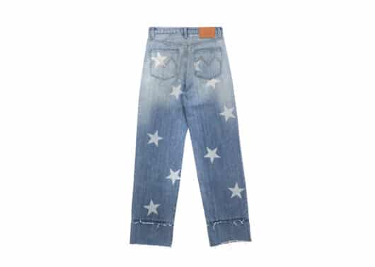 Matin Kim Starlight Washed Denim Pants Sky DN012 - Image 2
