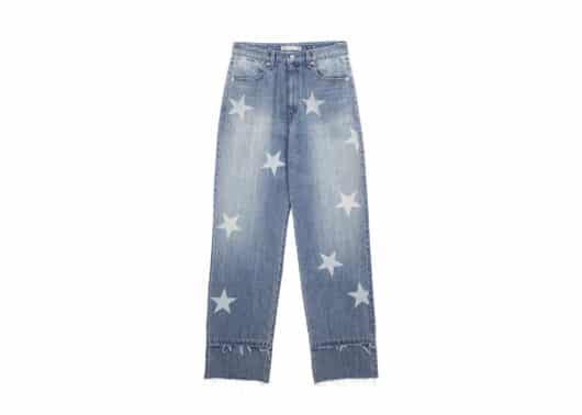 Matin Kim Starlight Washed Denim Pants Sky DN012