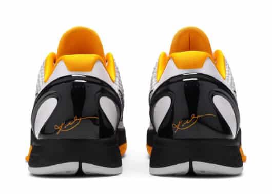 Nike Kobe 6 Protro Playoff Pack White Del Sol back view