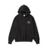 LMR Symbol Logo Drawing Lettering Hoodie Black Front View