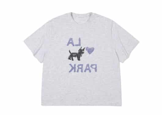 Low Classic Love Park Tee Light Grey Front View