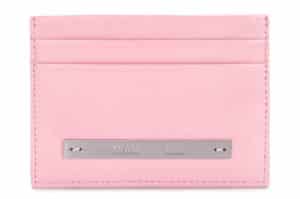 Matin Kim Glossy Card Wallet Pink WL709 Front View
