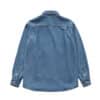The Barnet French Riviera Denim Shirt Blue Back View