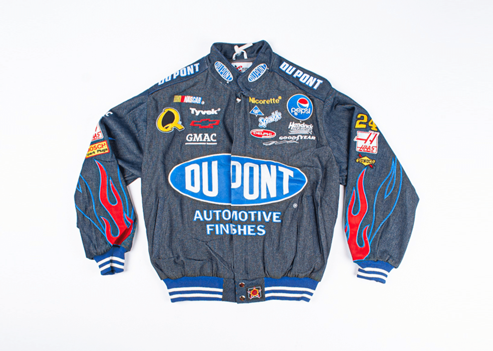 Buy KICKSTW Hand-Picked DuPont Vintage Racing Jacket Denim (Remake) No ...