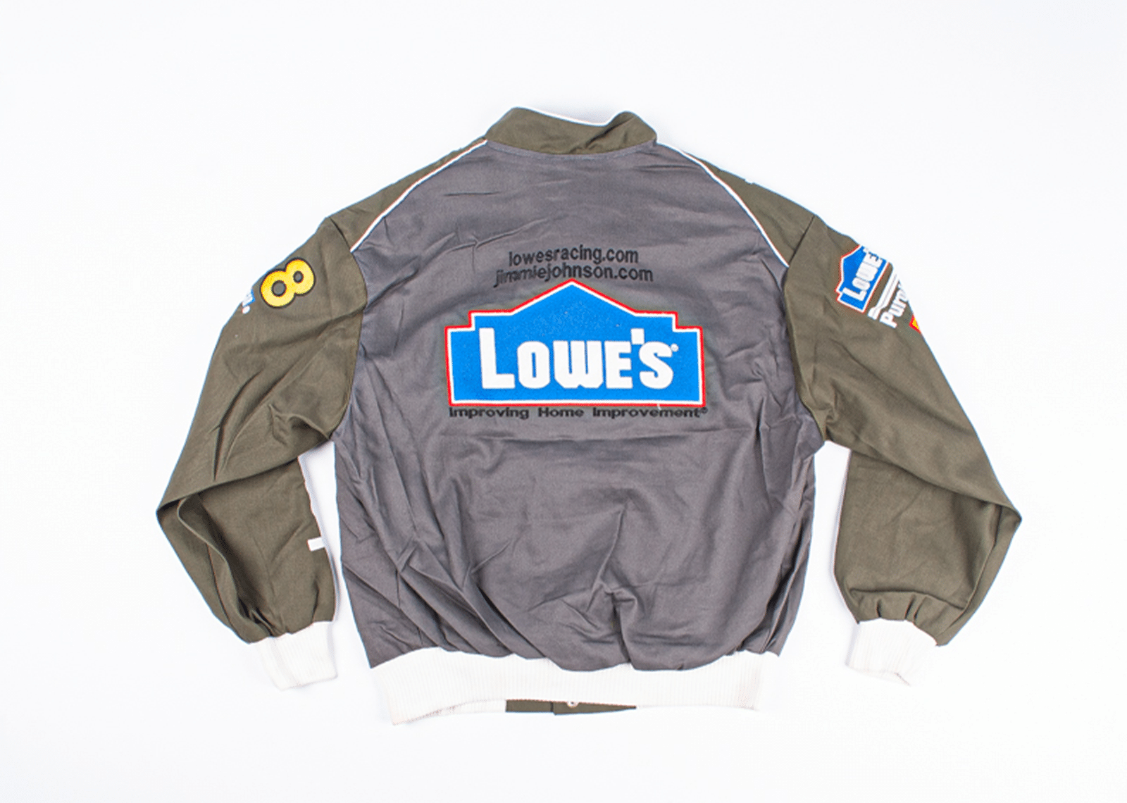 Buy KICKSTW Hand-Picked Lowe's Vintage Racing Jacket Grey Olive (Remake ...