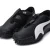 Puma Mostro Perforated Leather Black White - Image 2