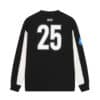 A Few Good Kids Badges Patchwork Waffle L/S Jersey Tee Black - Image 2