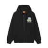 A Few Good Kids Grass A Logo Zip Hoodie Black